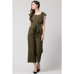 Verve Studio Polyester Solid Jumpsuit