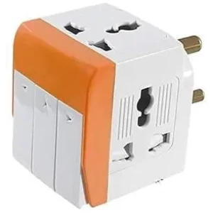 3 Pin Multi Plug Socket Adapter