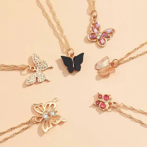 Combo Pack Of Necklace with Pendant (Pack of 6)
