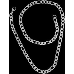 Delicate Men's Silver Plated Chain