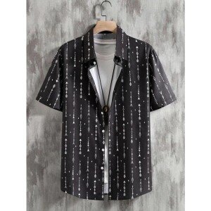 Men Regular Fit Printed Casual Shirt (C-2401128)