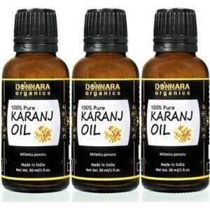 Donnara Organics Karanj Essential Oil (Pack of 3)