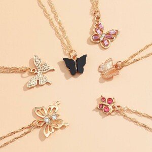 Combo Pack Of Necklace with Pendant (Pack of 6)