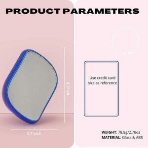Crystal Hair Eraser for Hair Removal, Crystal Hair Remover for Men and Women, Magic Crystal Hair Remover with Gentle Skin Exfoliation – Easy to Use, Works On All Body Parts