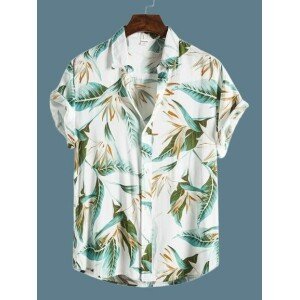 Lycra Printed Men's Shirt
