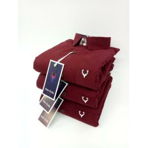 Cotton Solid Full Sleeves Slim Fit Casual Shirt