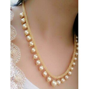 Fantastic Stone & Pearls Choker Set