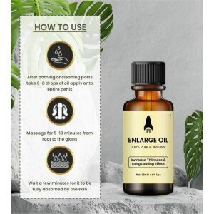 Enlarge Oil Pure and Natural (Pack of 2)