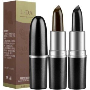 One-Time Hair dye Instant Gray Root Coverage Hair Color (Black)