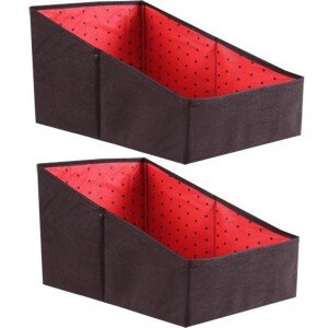 Closet Organizer-Foldable Shirts and Clothing Organizer Stackers (Pack of 2)