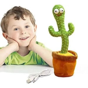 LED Musical Dancing & Mimicry Cactus Toy