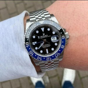 Premium Rolex GMT Batman Edition Watch for Men (LL214)
