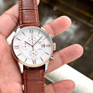 Premium Tissot 1853 Watch Chemin White for Men (LL244)