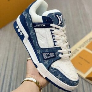 Premium Louis Vuitton Trainer LV Denim Blue (TC98)