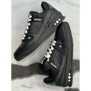 Trendy Louis Vuitton Trainer Full Black Shoes For Men (TS746)