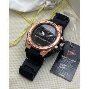 G shock Watch Digital With Analogue Fiber Silicone Belt Watch (SG-170)