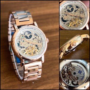 Patek Philippe Watch : Patek Philippe Men's Stainless Steel Watch For Men (SG-1625814)