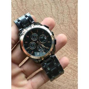 Men's Stainless Steel Tissot Watch - Black (SG-19)