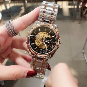 Classy 1853 Tissot Skeleton Watch for Men (SG-124)