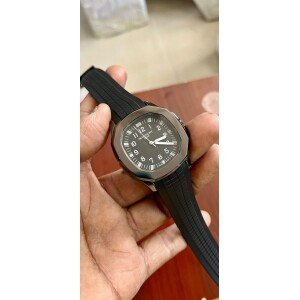 Patek Philippe Watch Black Silicone Watch For Men (SG-196)