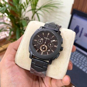 Fossil Watch : Fossil Chronograph Stainless Steel Edition Watch For Men (SG-1021)