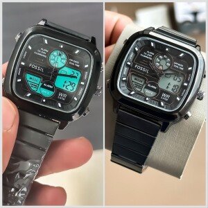 Fossil Digital Watch : Fossil Digital Stainless Steel Edition Watch For Men (SG-1023)