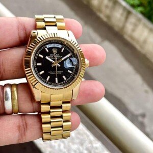 Oyster Perpetual Rolex Day-Date Edition "Automatic" Gold Watch For Men (SG-279)