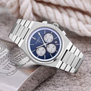 Classy Stainless Steel Chronograph Tissot Watch For Men (SG-918)