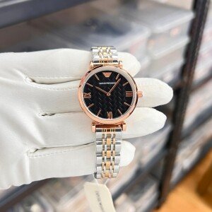 Emporio Armani Rose Gold First Copy Watch | Luxury Style