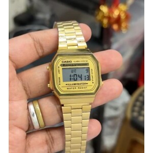 Buy Casio Unisex Gold First Copy Watch in Mumbai